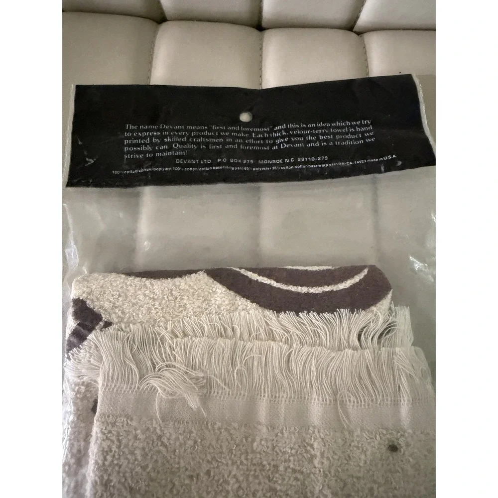 VTG 1984 Country Club Golf Towel New In Package Fast Shipping 16